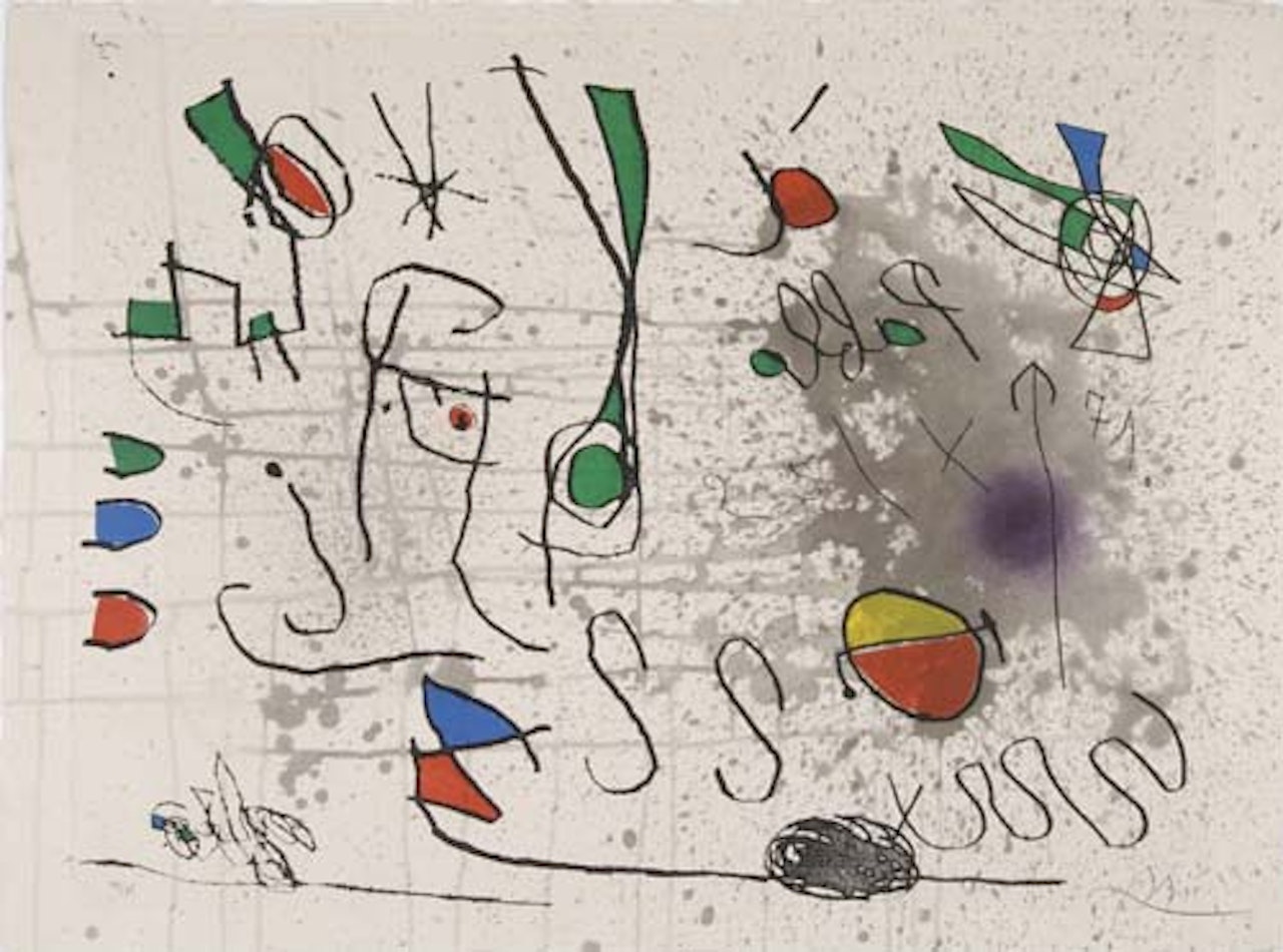 Hommage à Picasso by Joan Miró