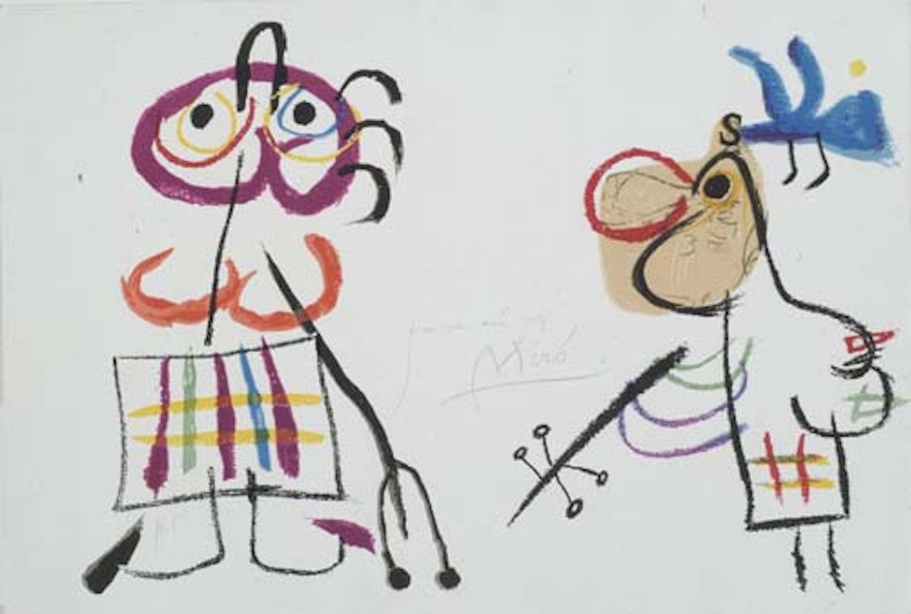 L'Enfance d'Ubu by Joan Miró