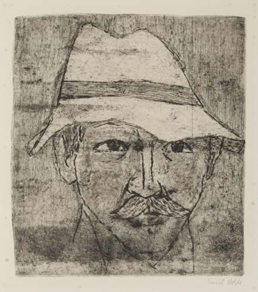 Selbstbildnis by Emil Nolde
