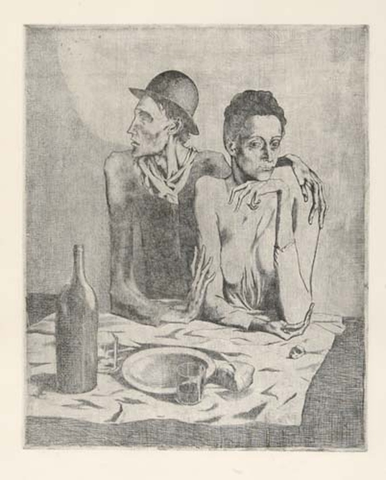 Le Repas Frugal by Pablo Picasso