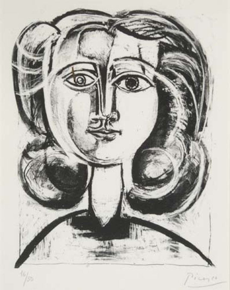 Tête de femme by Pablo Picasso