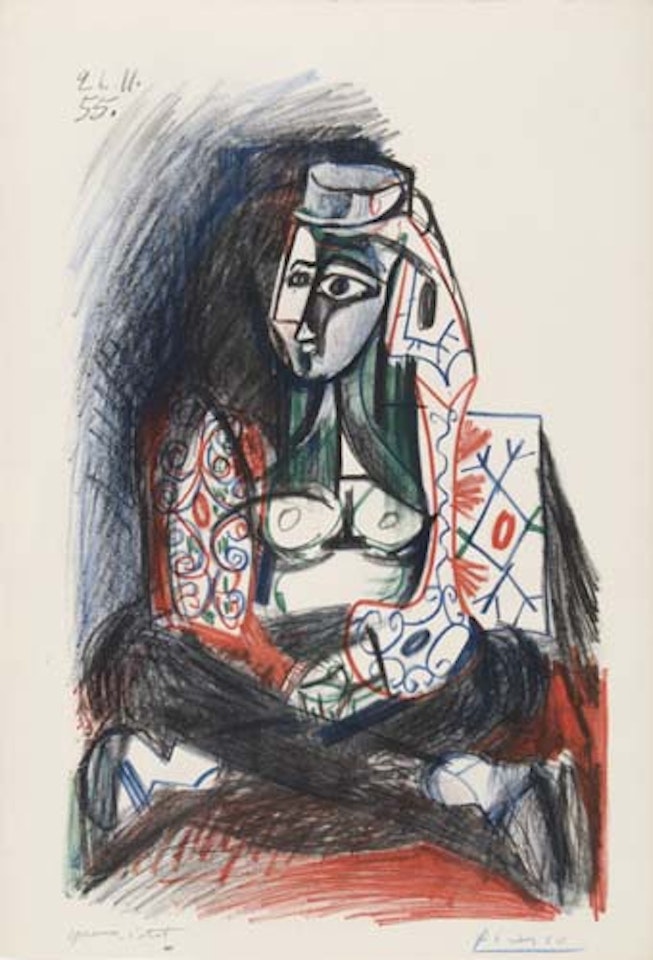 Femme d'Alger by Pablo Picasso