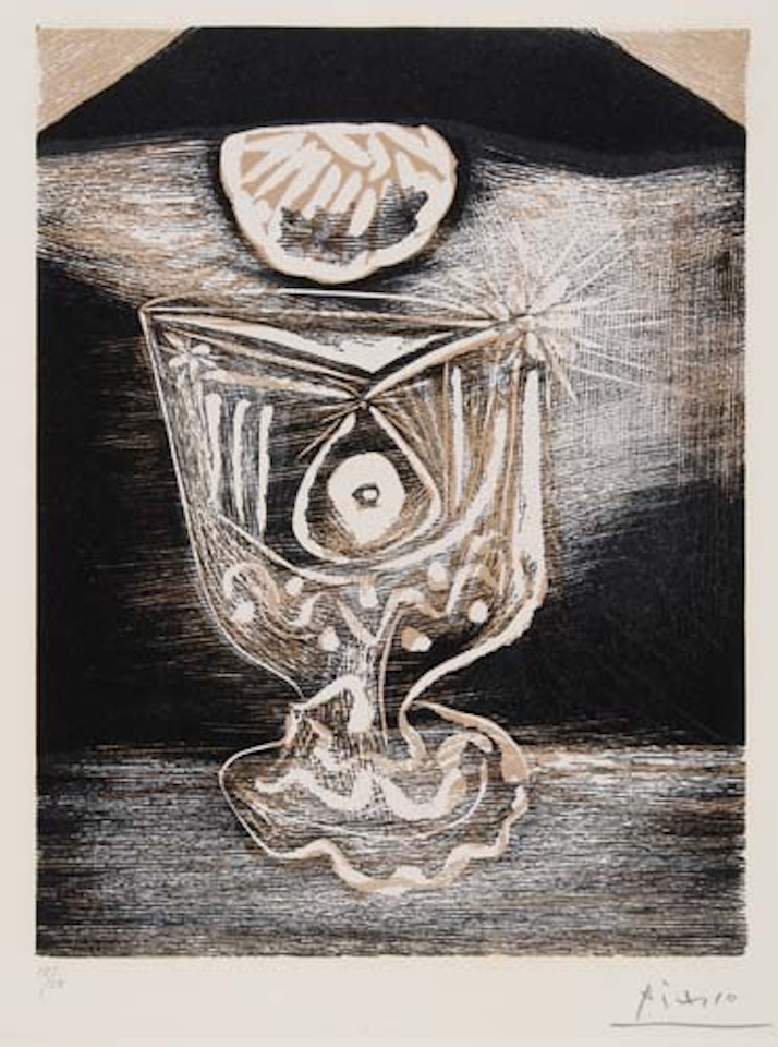 Le Verre sous la Lampe by Pablo Picasso