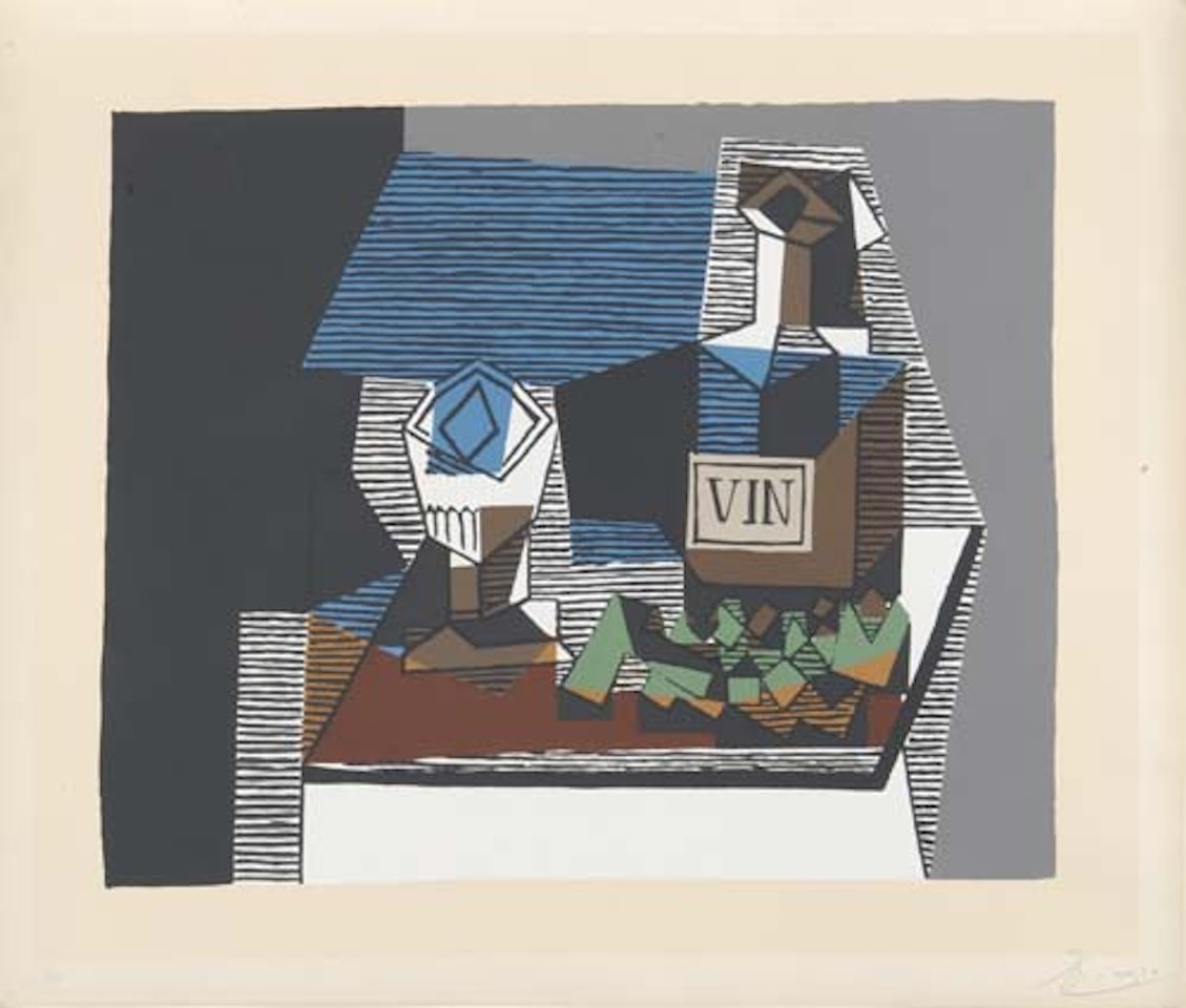 Cubist Composition: Still Life by Pablo Picasso