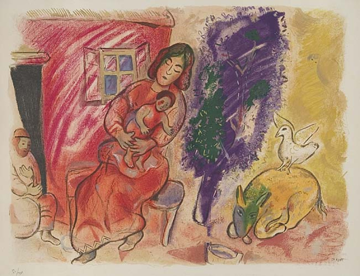 Maternité by Marc Chagall