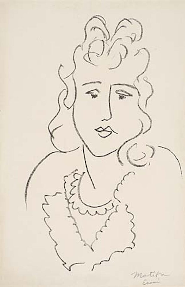 Buste de femme by Henri Matisse