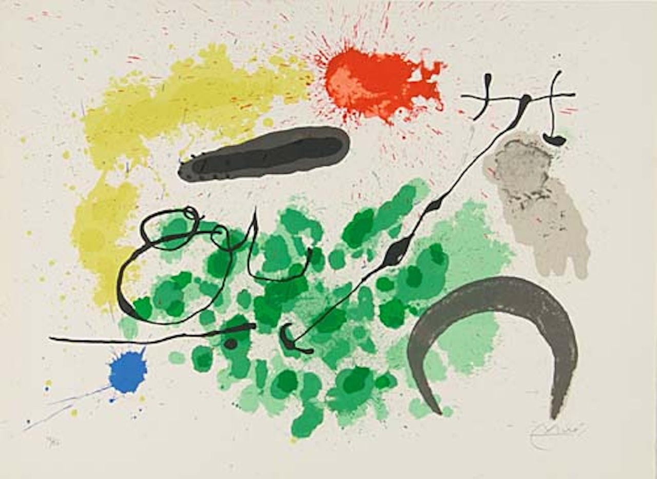 Le Lézard aux Plumes d'Or by Joan Miró