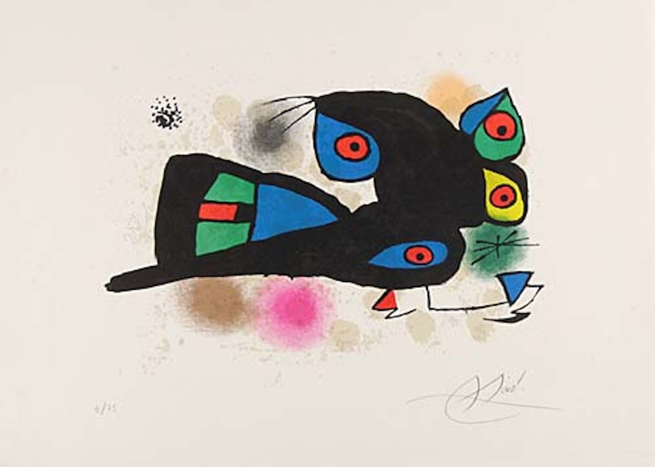 Montcada I by Joan Miró