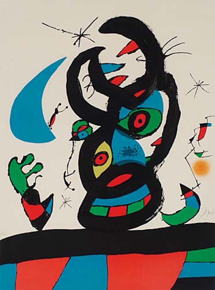 Montroig I by Joan Miró