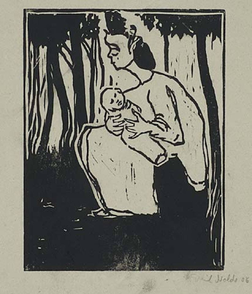 Madonna by Emil Nolde