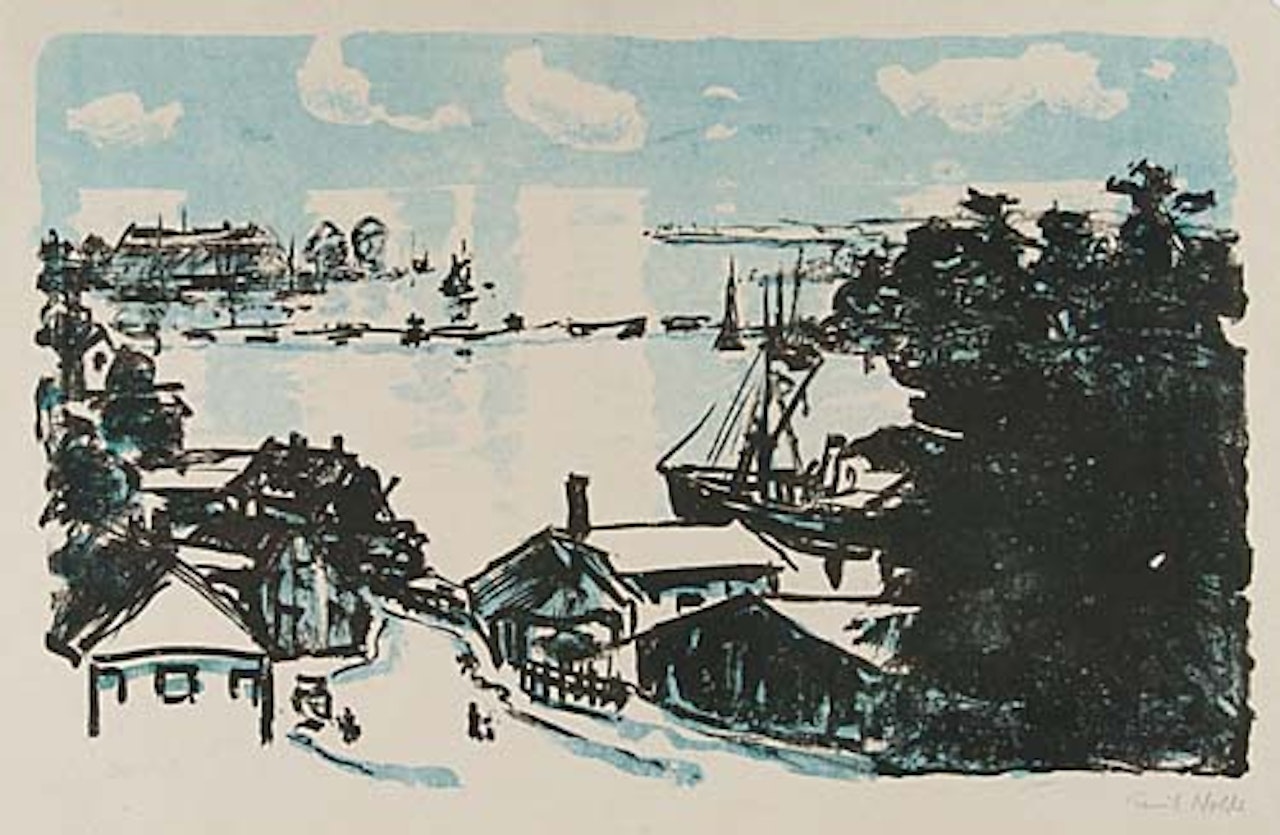 Bei Sonderburg by Emil Nolde