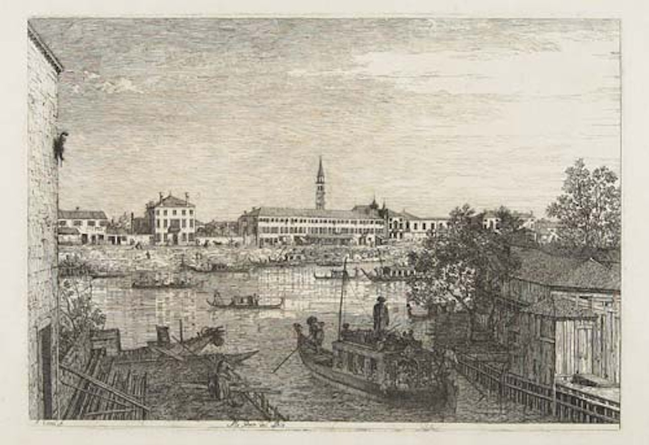 Ale Porto de Dolo by Canaletto