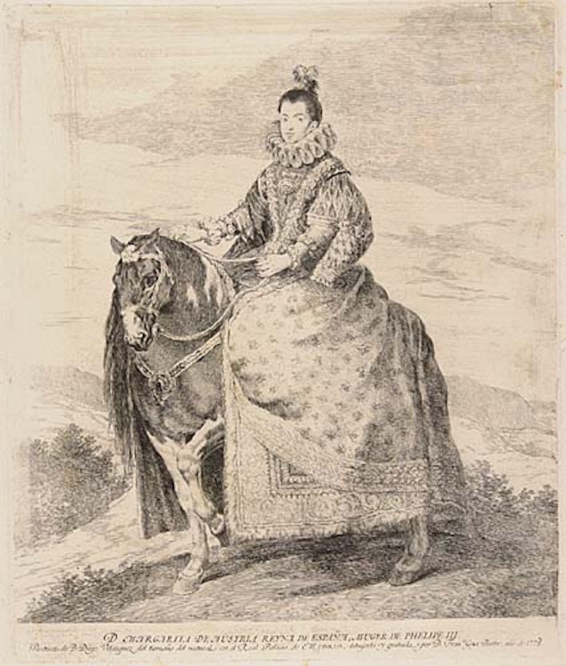 Margarita de Austria by Francisco José de Goya