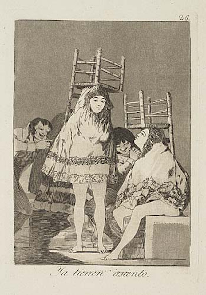 Ya tienen asiento by Francisco José de Goya