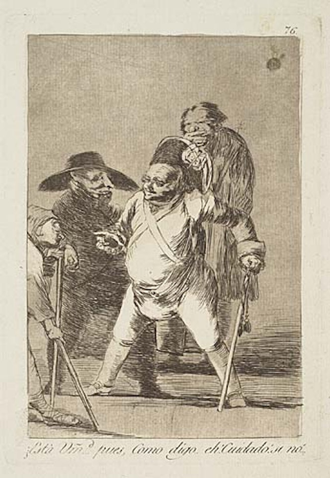 Esta Um . . . pues, como digo by Francisco José de Goya