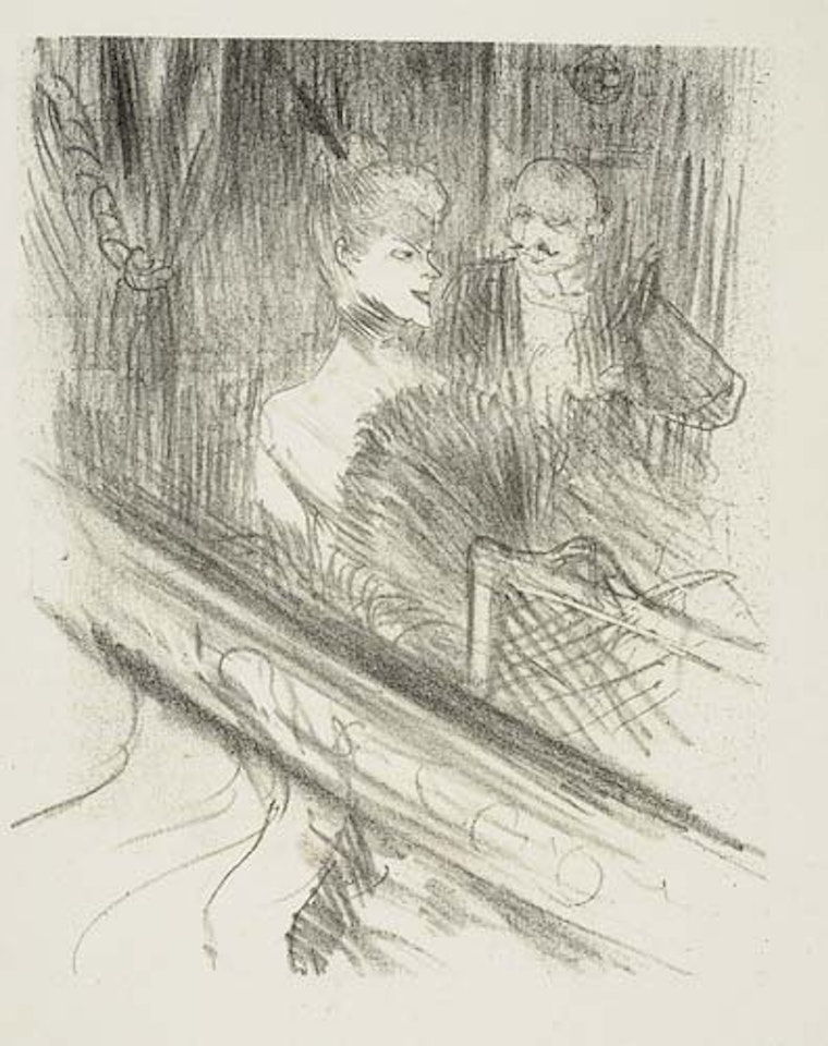 Au Pied du Sinai by Henri de Toulouse-Lautrec