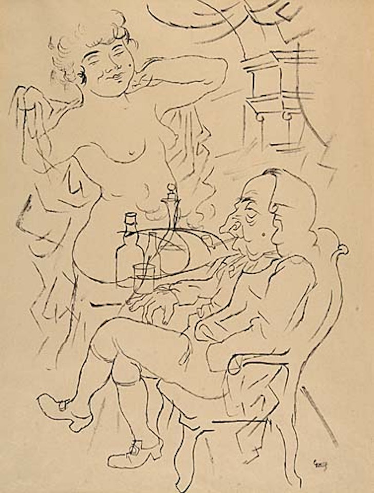 Sir William Hamilton by George Grosz