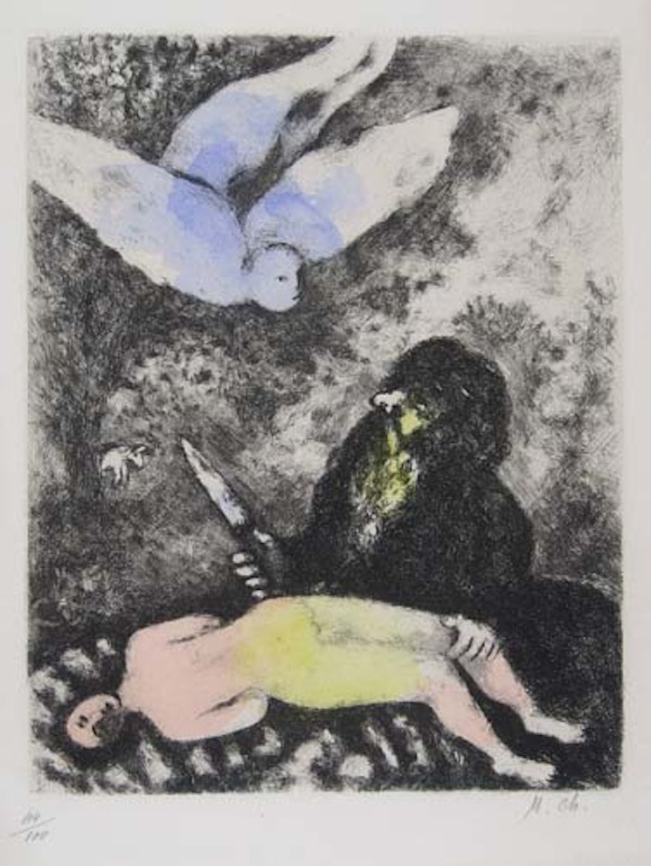 Sacrifice d'Abraham by Marc Chagall