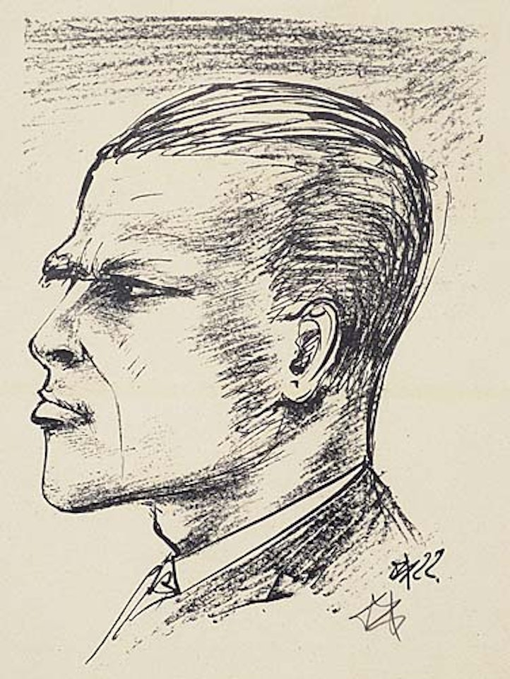 Selbstbildnis by Otto Dix