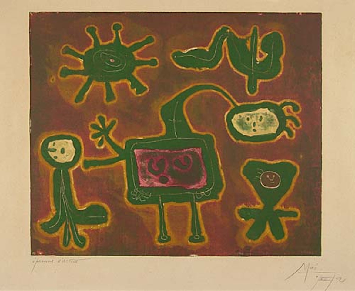 Série I by Joan Miró