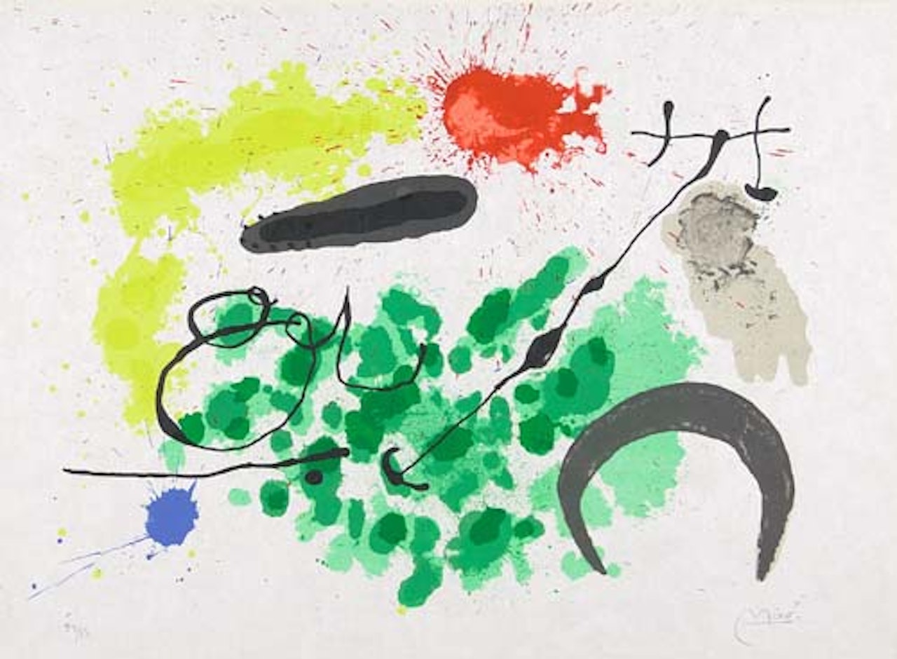 Le Lézard aux Plumes d'Or by Joan Miró