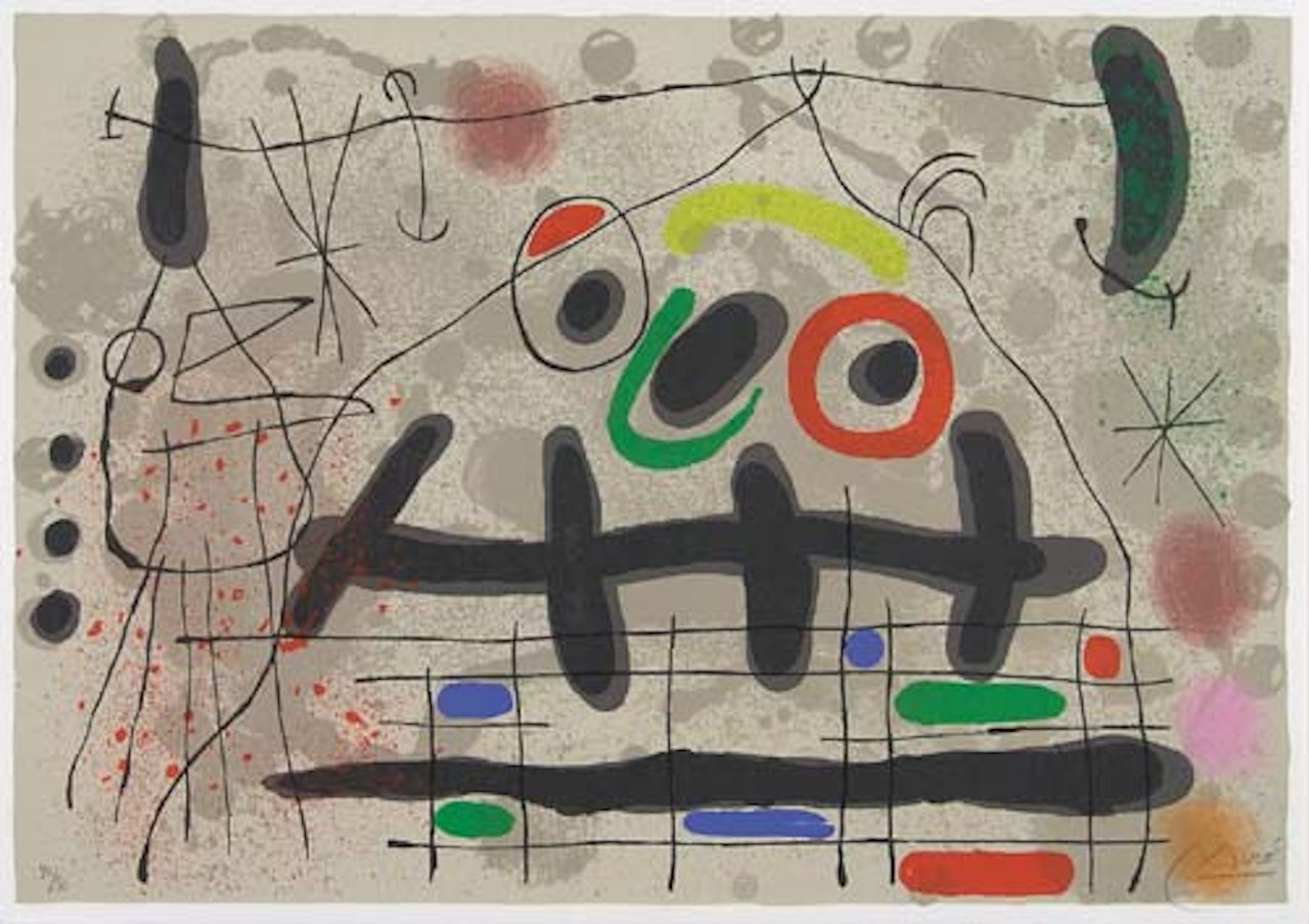 Le Lézard aux Plumes d'Or by Joan Miró