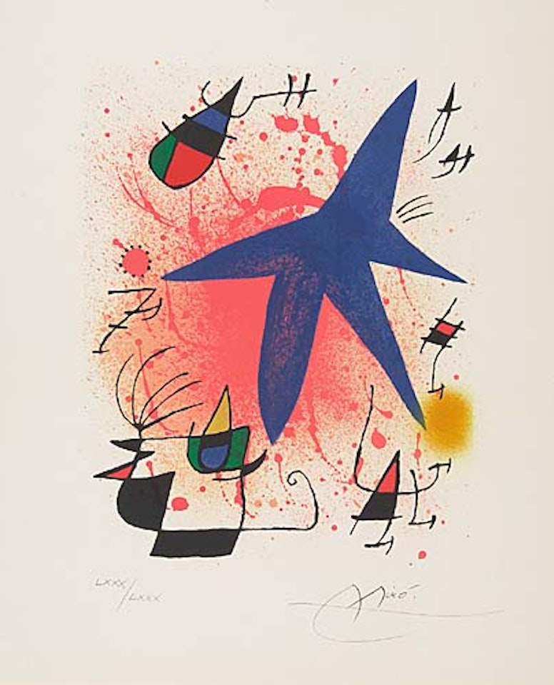 Lithographs I by Joan Miró