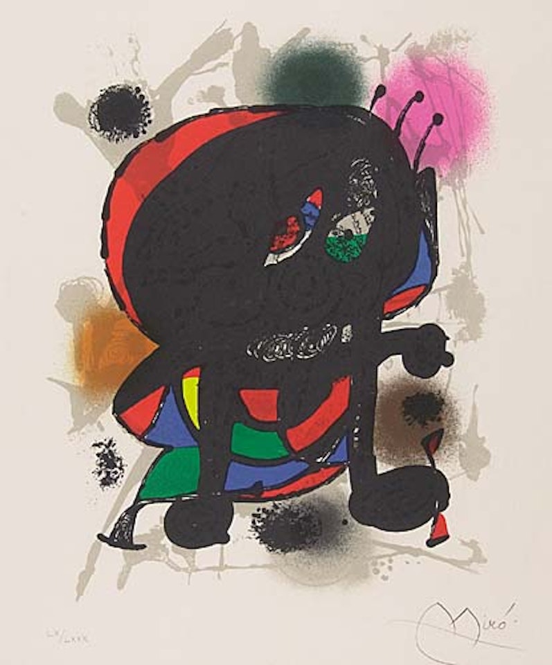 Lithographs III by Joan Miró
