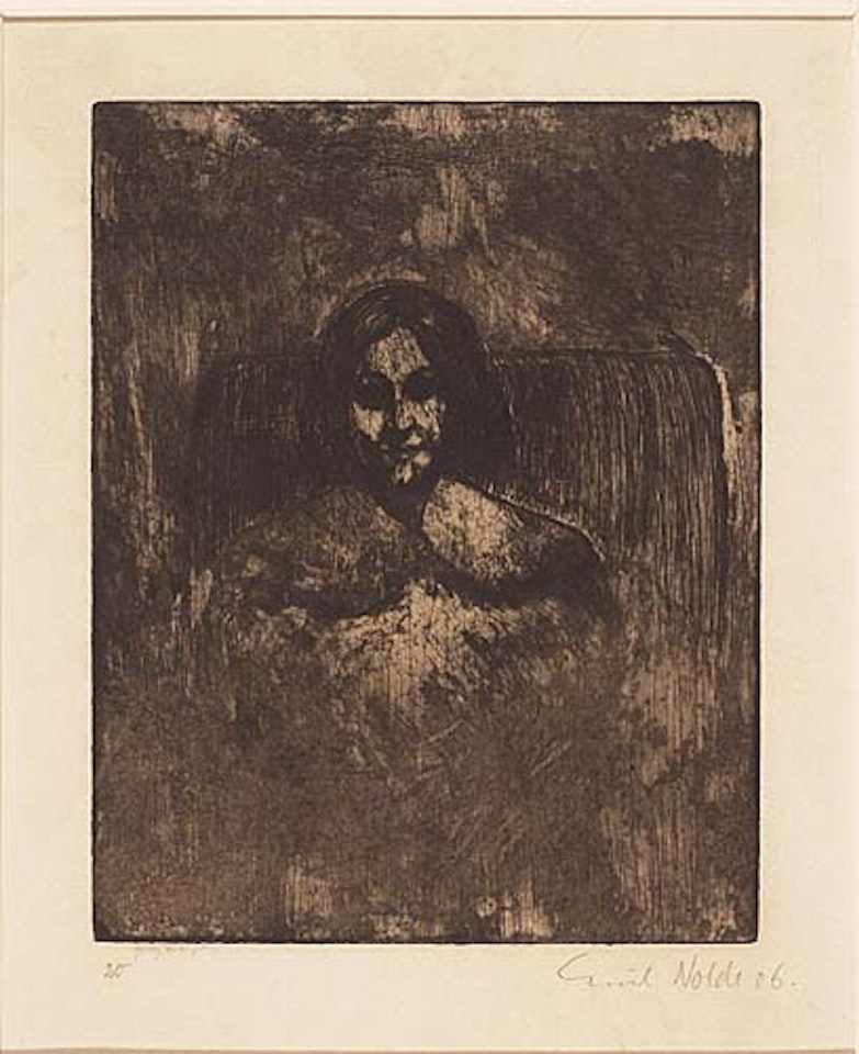 Bildnis by Emil Nolde