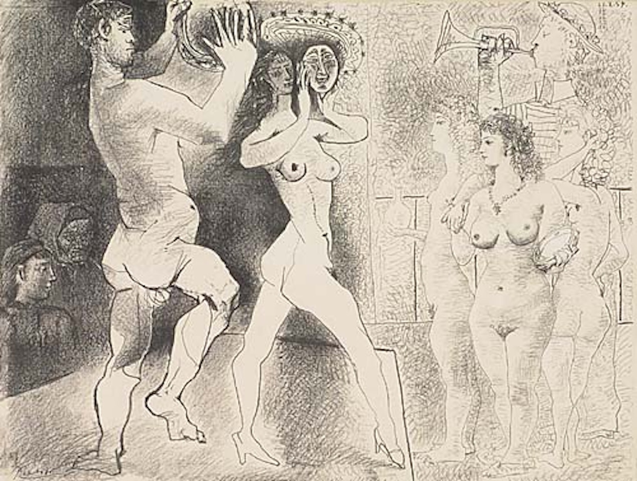 La Répétition by Pablo Picasso