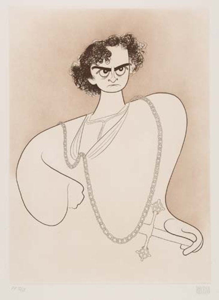 Billy Budd by Al Hirschfeld
