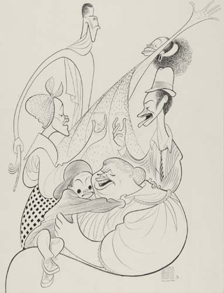 Raisin by Al Hirschfeld