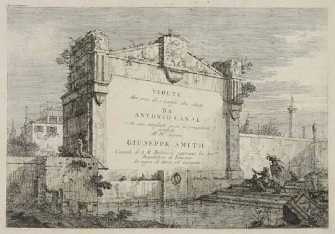 Title Plate for Vedute by Canaletto