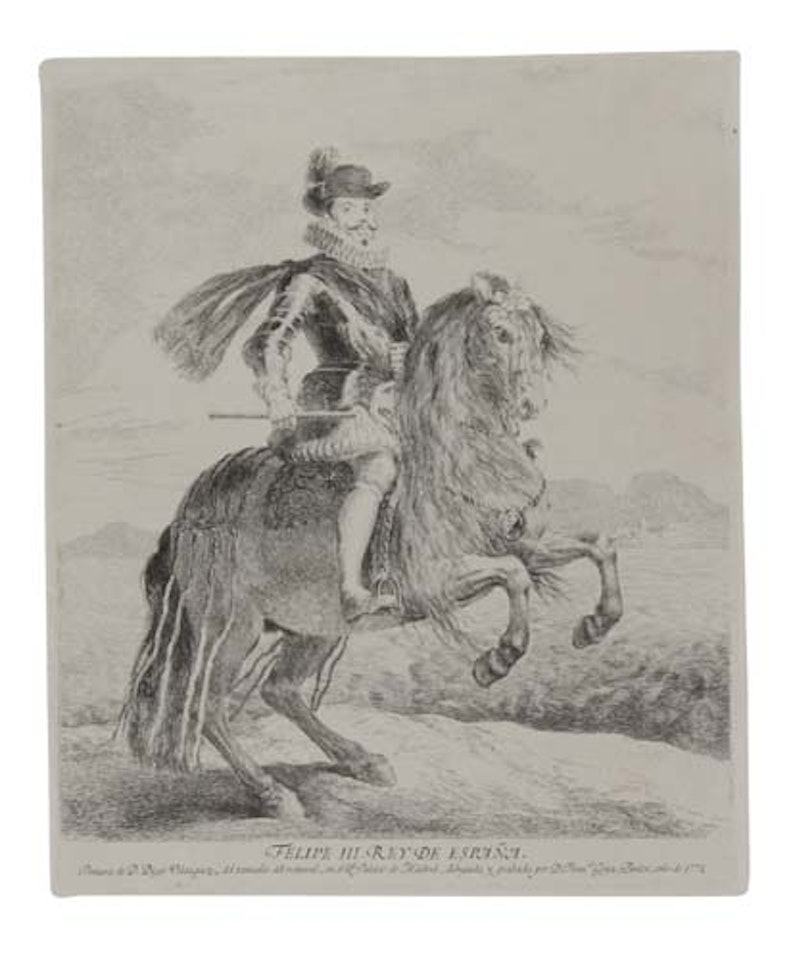 Felipe III by Francisco José de Goya