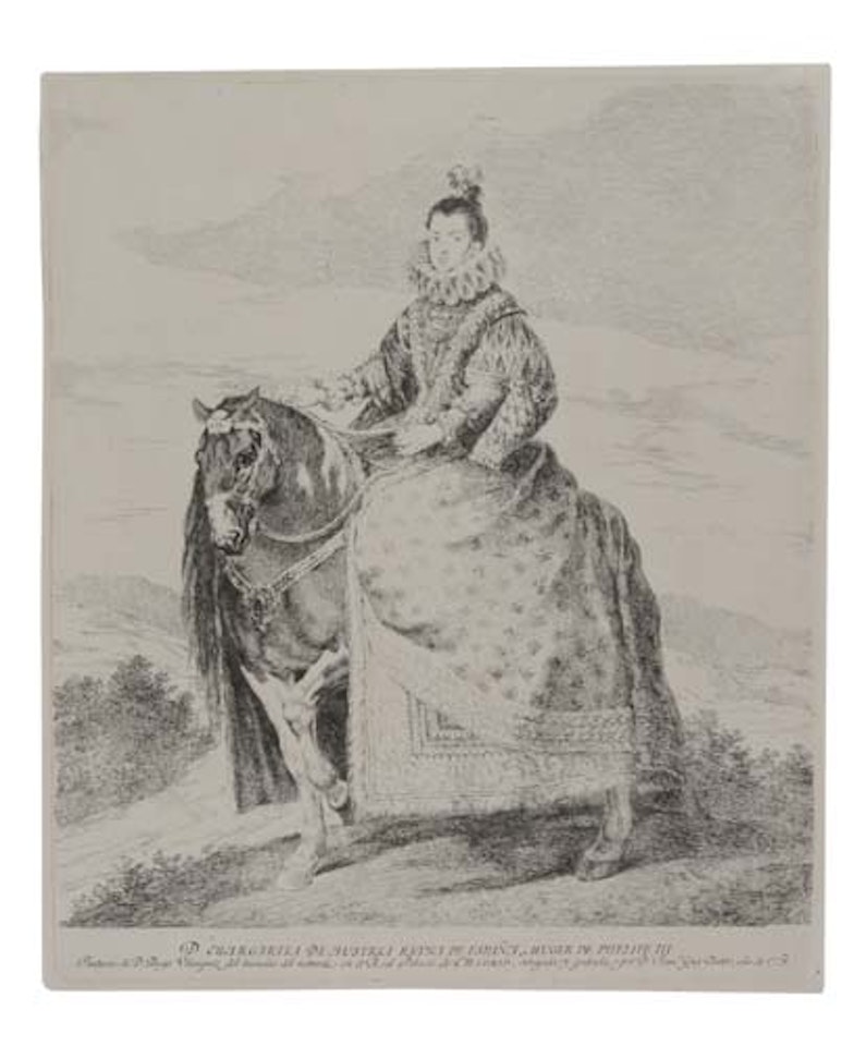 Margarita de Austria by Francisco José de Goya