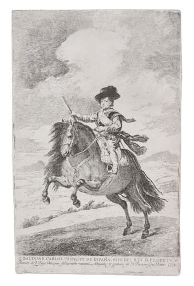 Baltasar Carlos by Francisco José de Goya