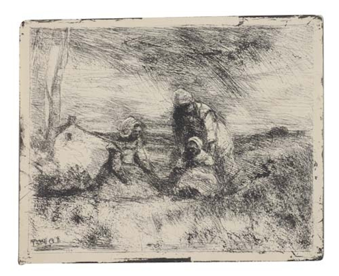 La Petite Soeur by Jean Baptiste Camille Corot