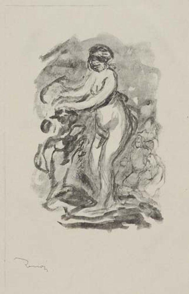Femme au Cep de Vigne, Variante by Pierre-Auguste Renoir