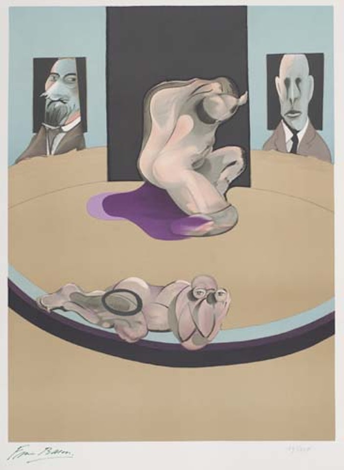 Metropolitan Museum Poster by Francis Bacon
