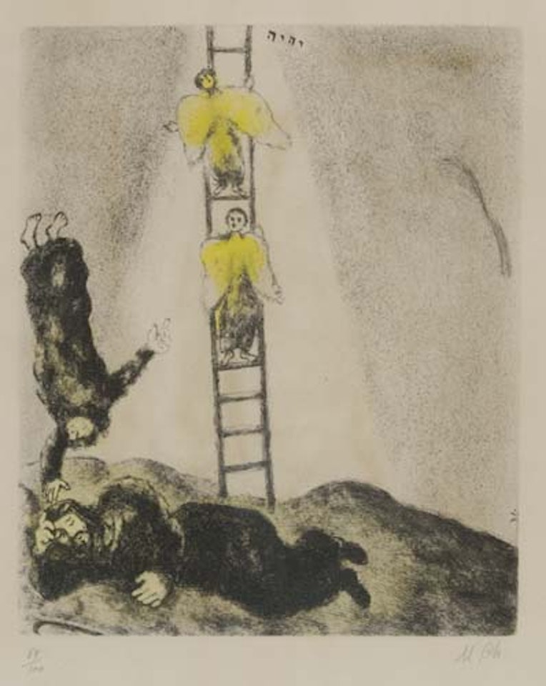 L'échelle de Jacob by Marc Chagall