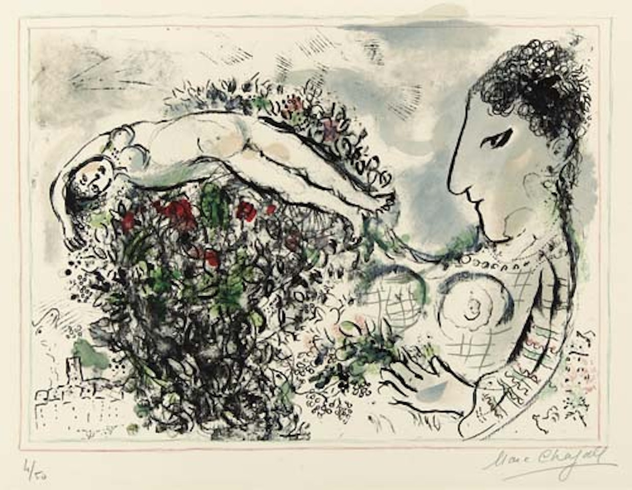 Le petit Nu by Marc Chagall