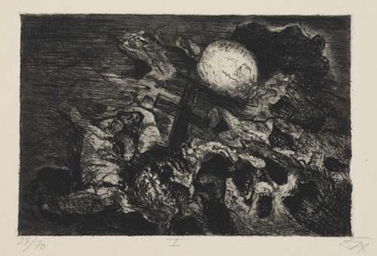 Soldatengrab by Otto Dix