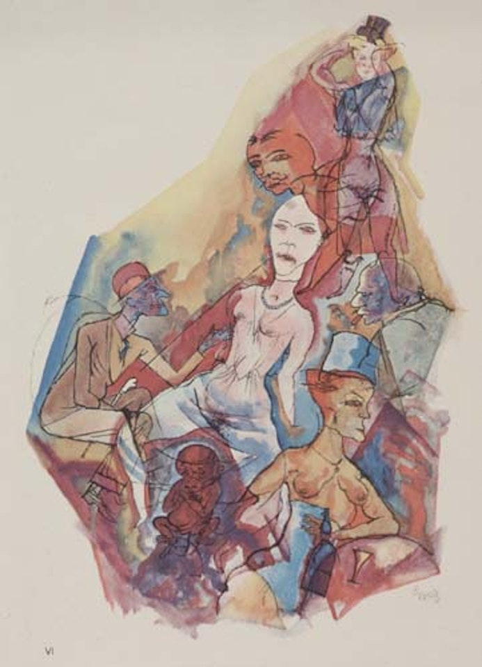 Niederkunft by George Grosz