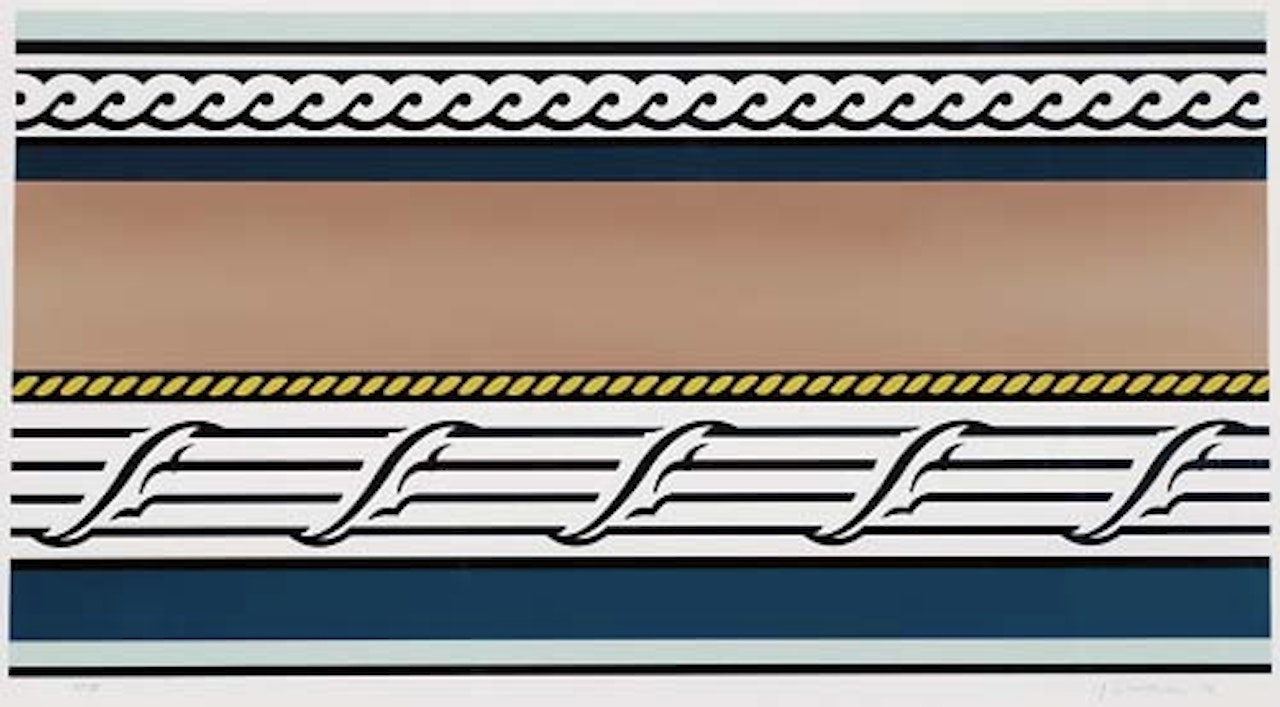 Entablature IV by Roy Lichtenstein