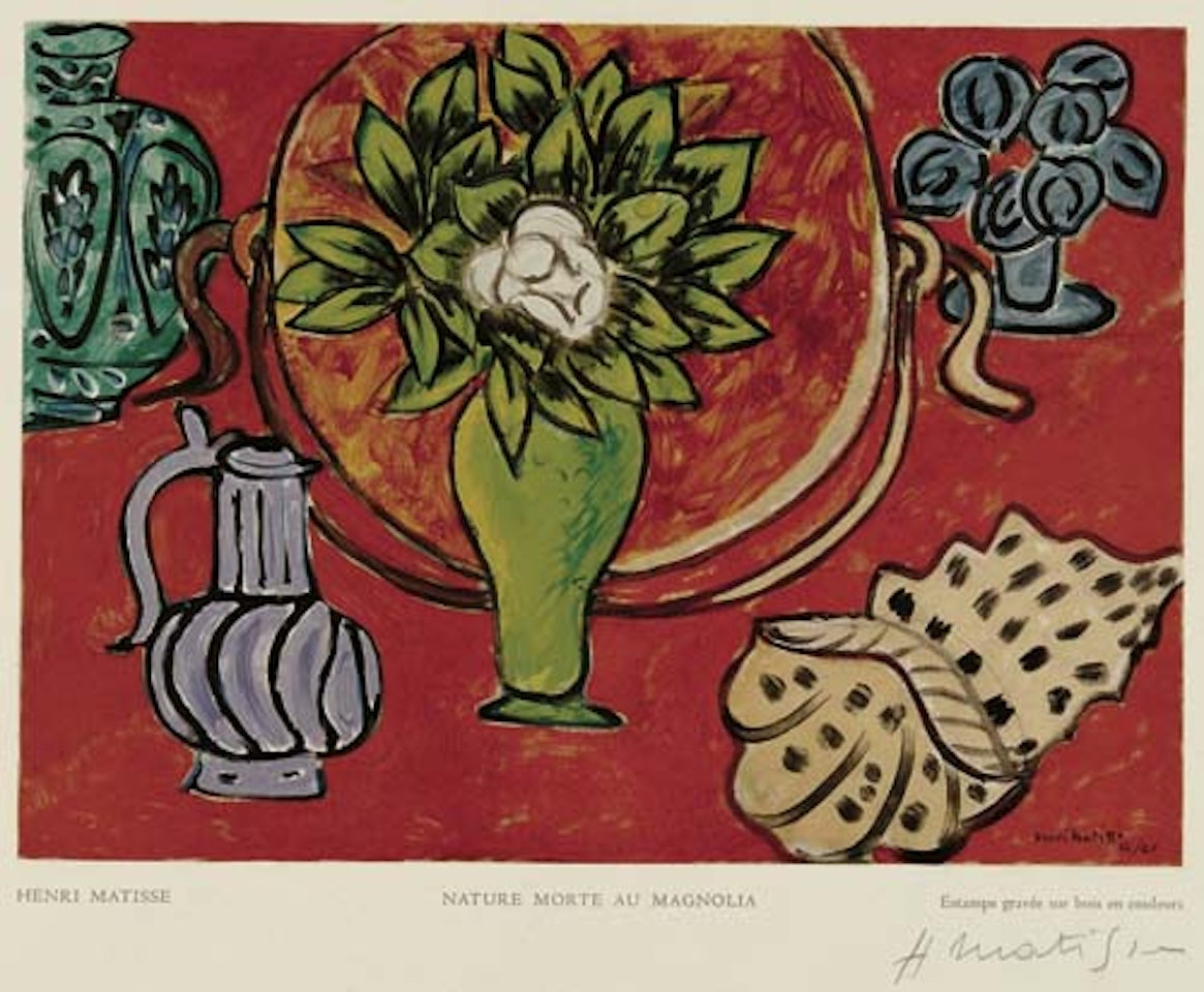 Nature Morte au Magnolia by Henri Matisse