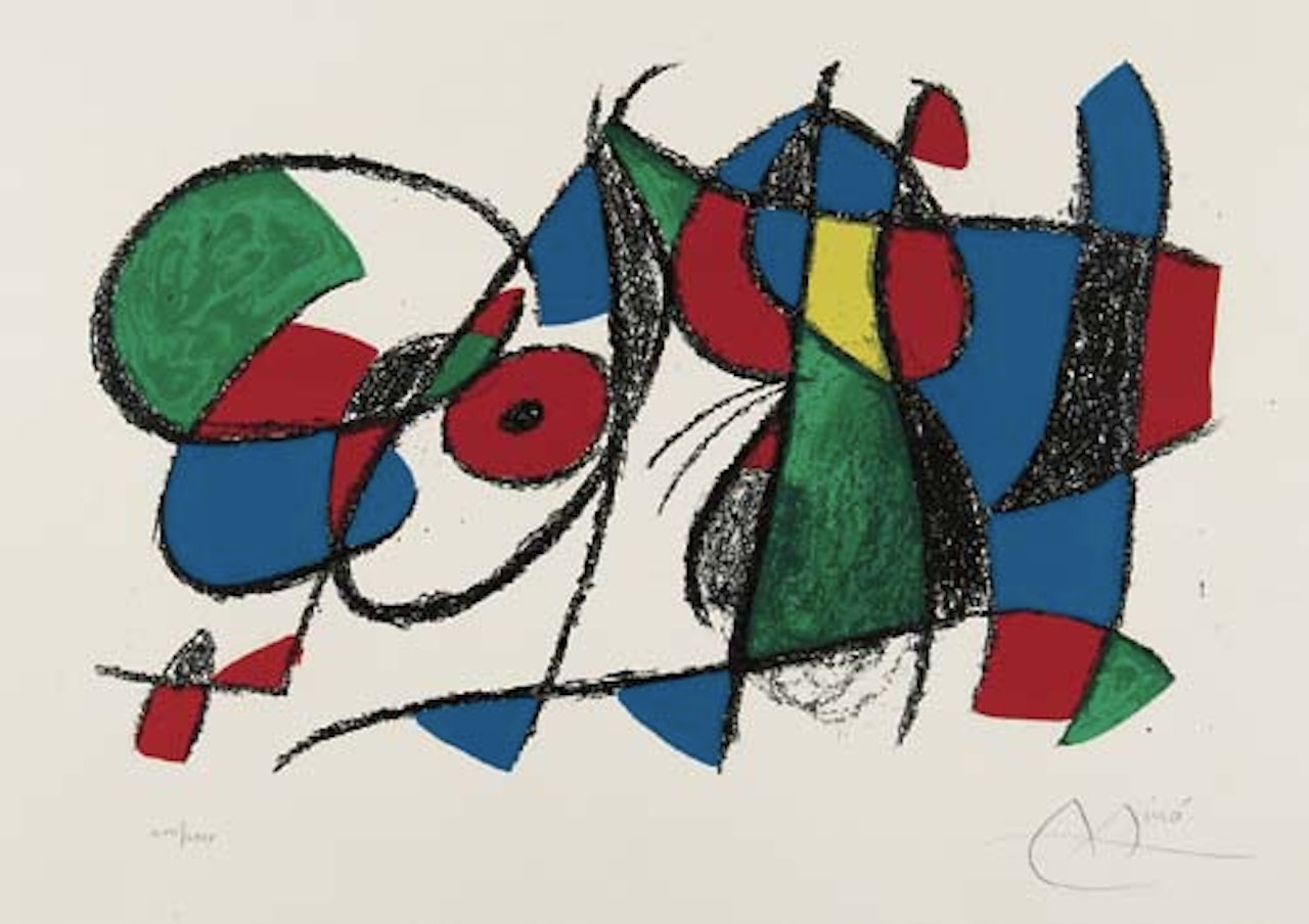 Lithographs II by Joan Miró