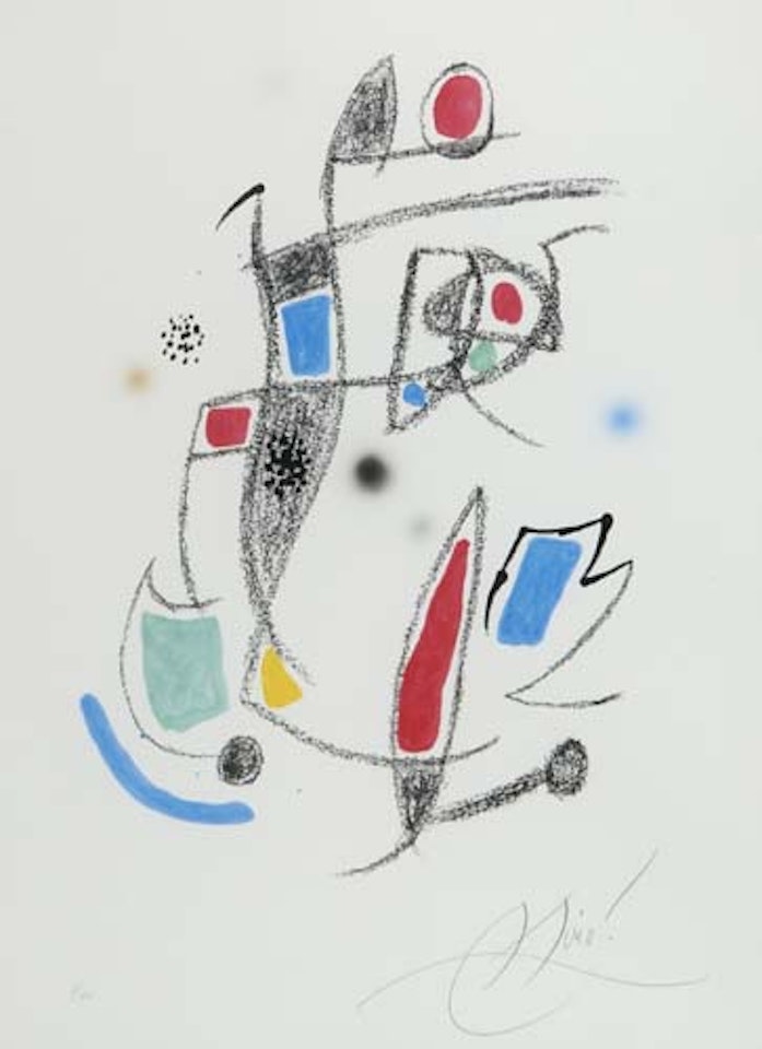 Maravillas con variaciones acrósticas by Joan Miró