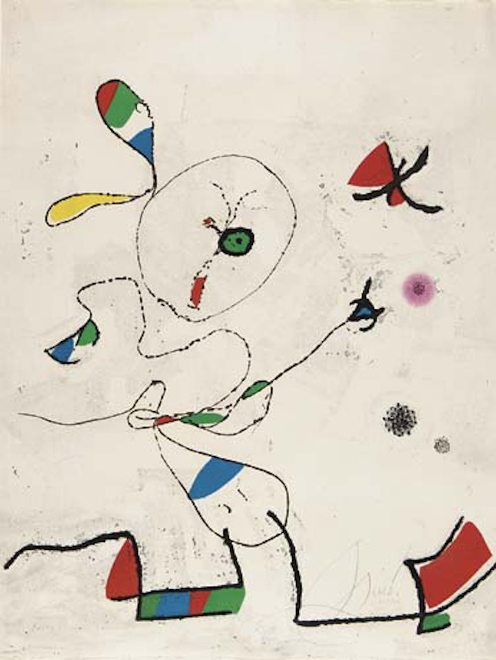 La Chasse aux Papillons by Joan Miró