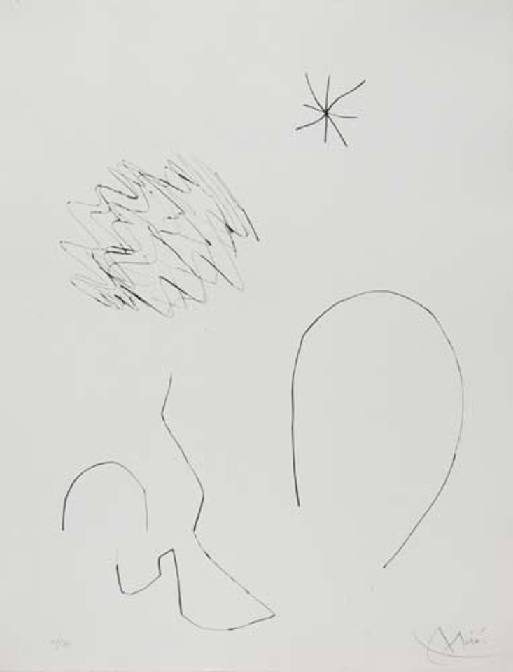 Journal d'un Graveur I by Joan Miró