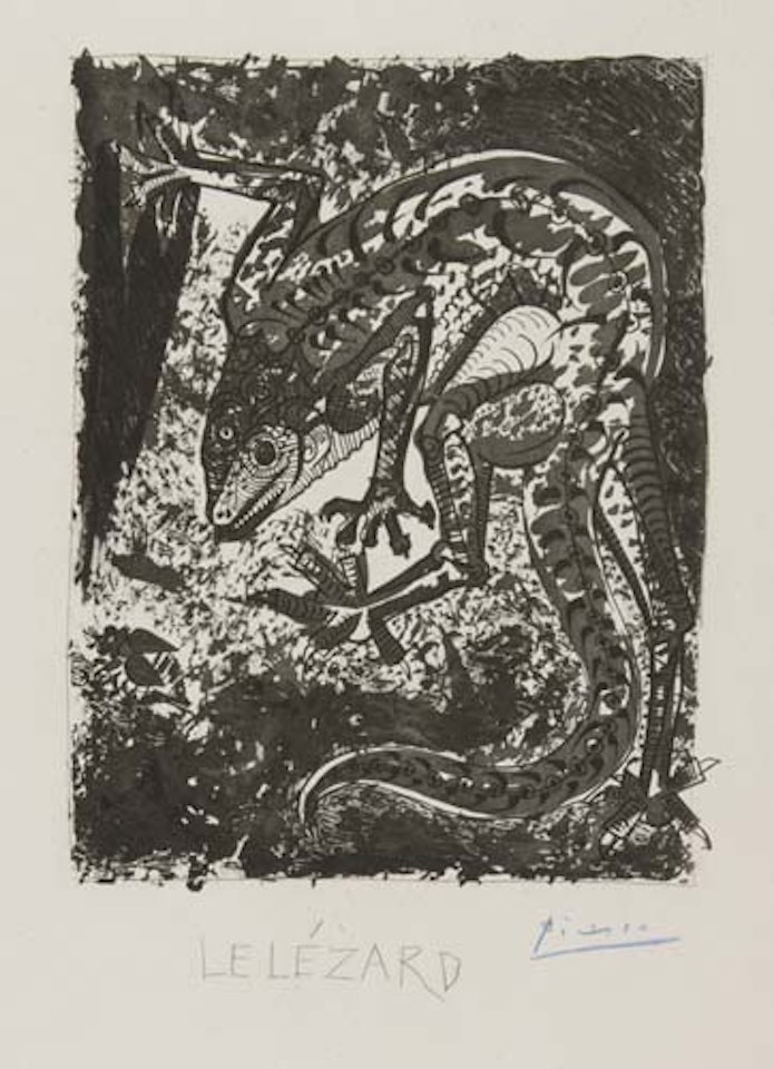 Le Lézard by Pablo Picasso